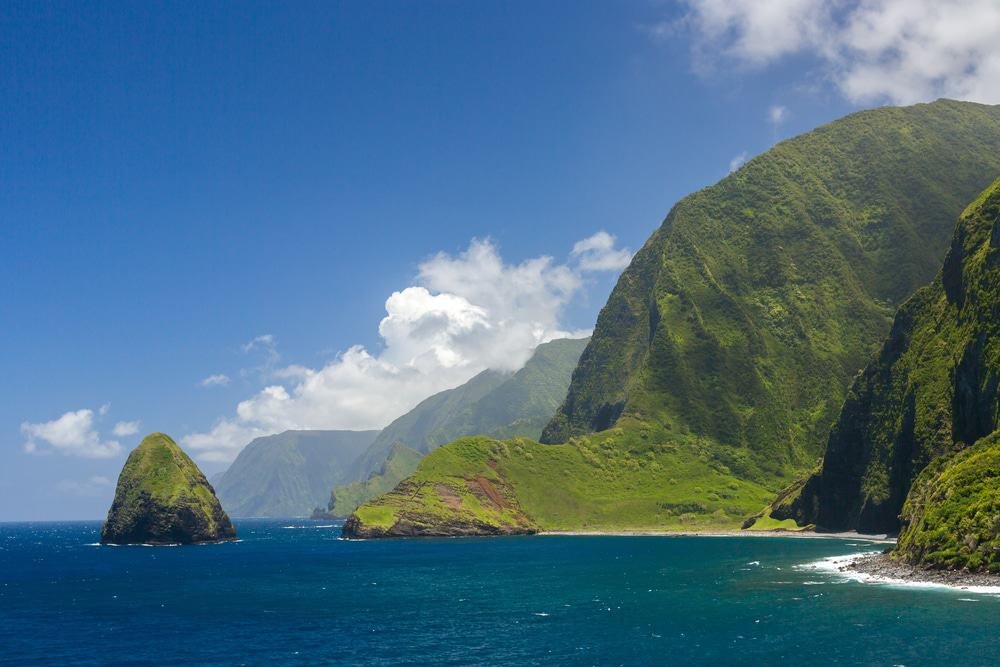 cliffs of Molokai, Hawaii