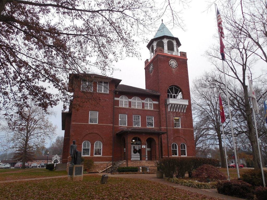 Rhea County Courthouse in Dayton, Tennessee