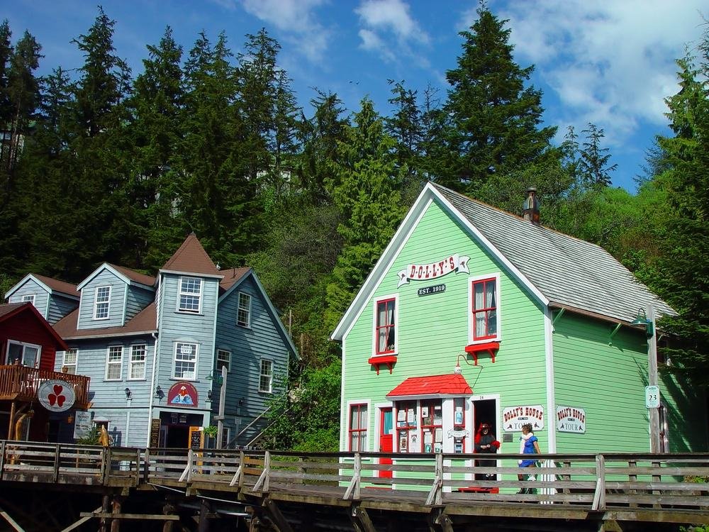 Dolly's House From Ketchikan, Alaska