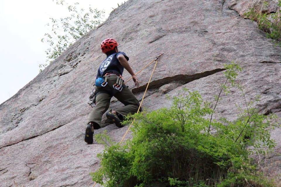 Intro To Outdoor Rock Climbing