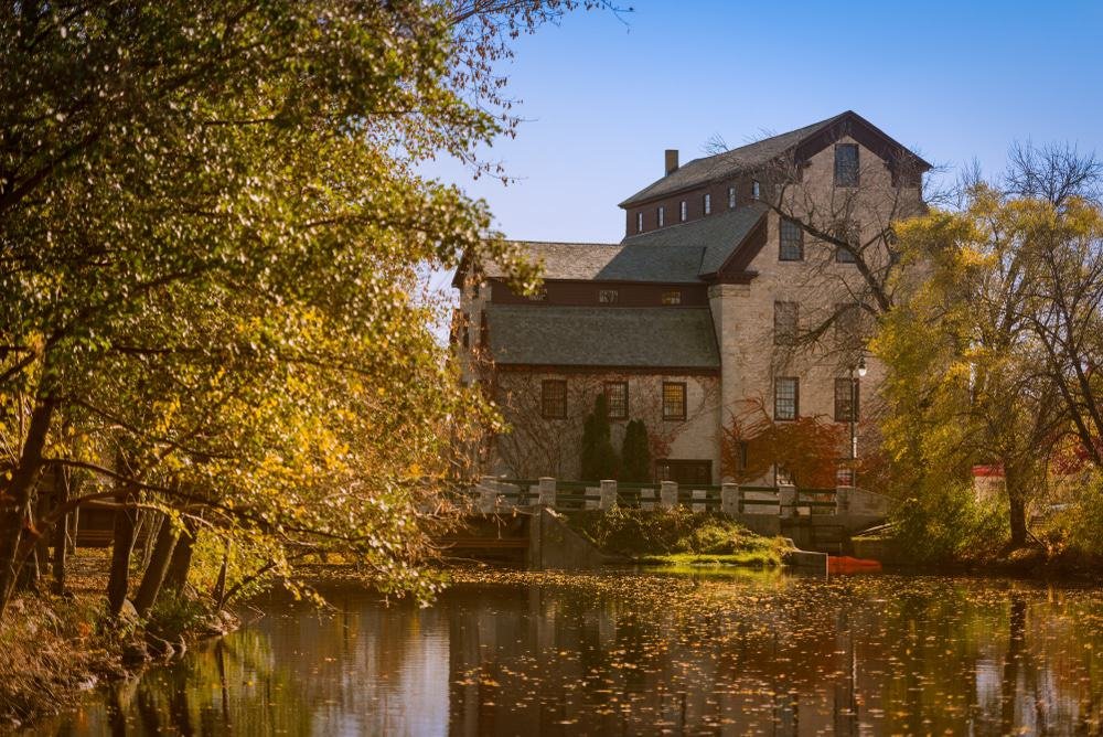 old Mill in Cedarburg, Wisconsin