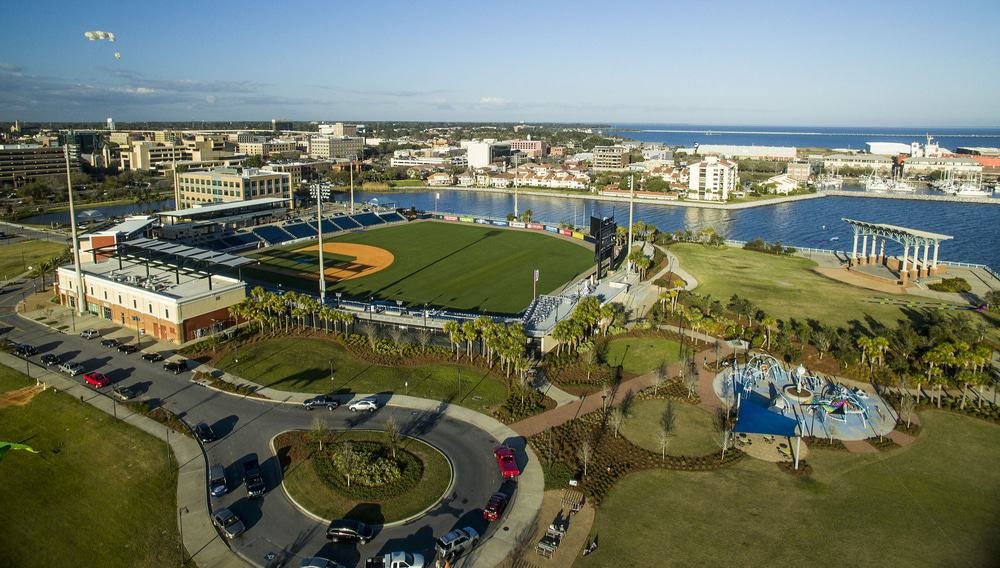 The Pensacola Blue Wahoos Stadium