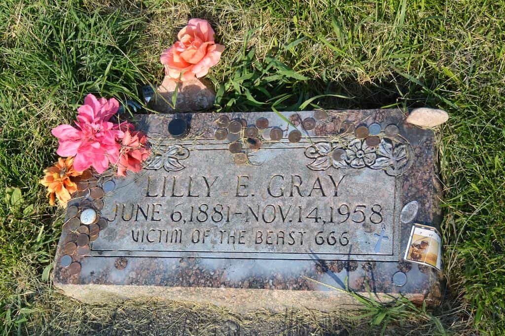 Victim of the Beast Gravestone, Salt Lake City