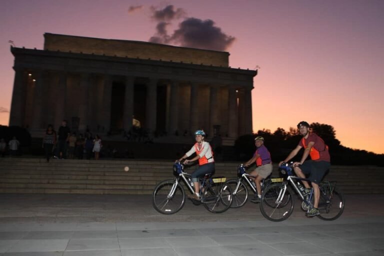 Washington DC Monuments By Night