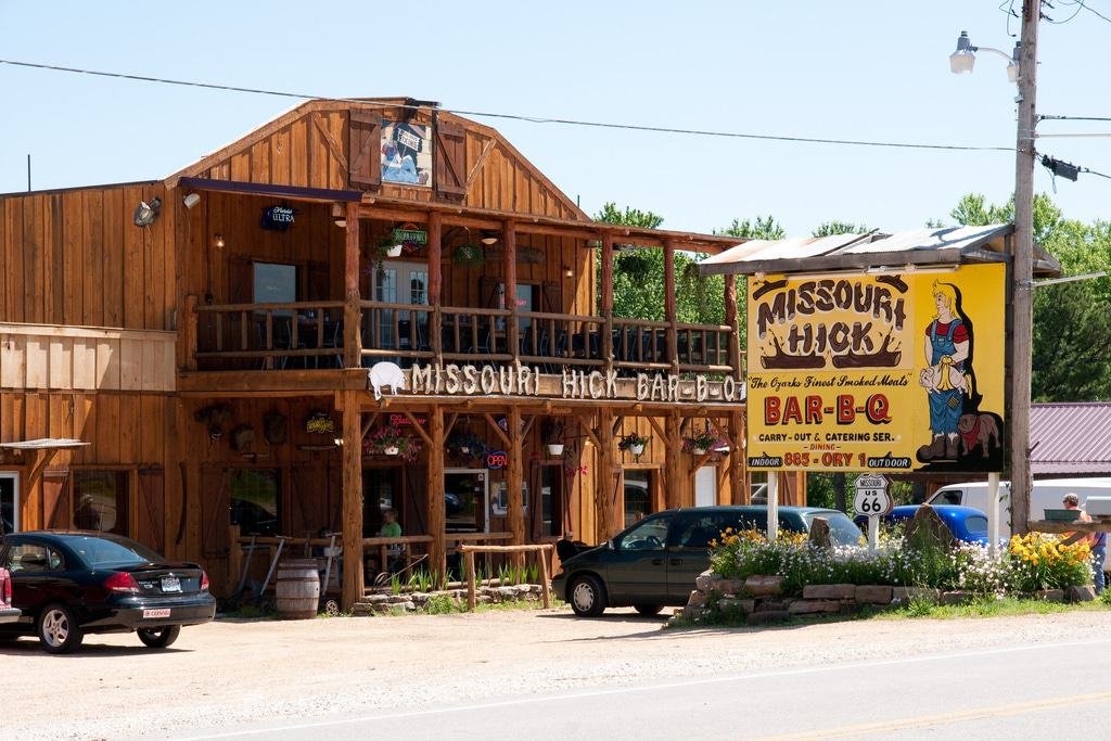 Route 66 in Cuba, Missouri