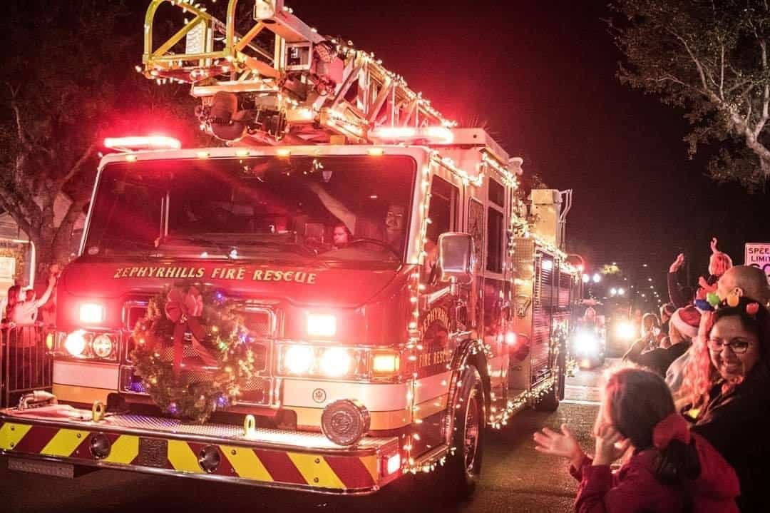 Main Street Zephyrhills Christmas Parade