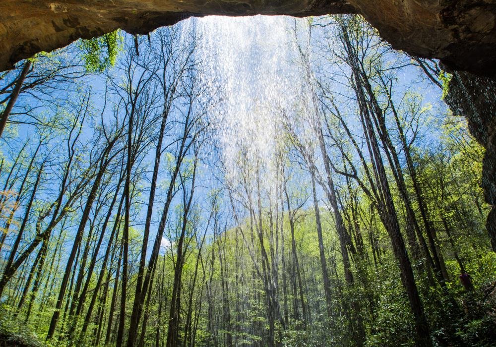 Moore Cove Falls, North Carolina