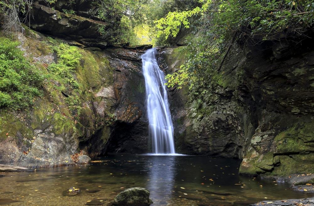 Courthouse Falls, Pisgah National Forest, North Carolina