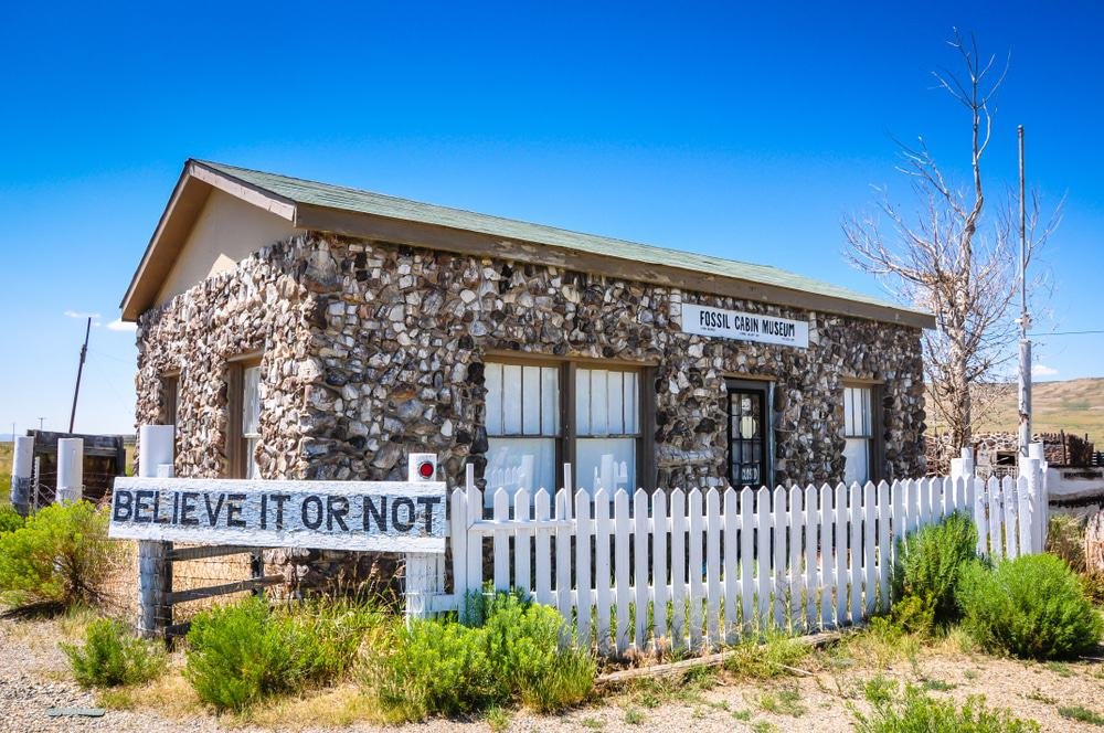 Fossil Bone Cabin, Medicine Bow