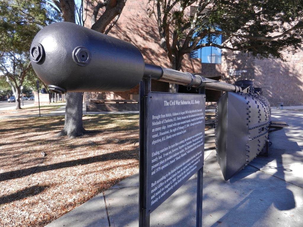 H.L. Hunley Submarine