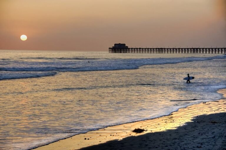 Tyson Street Beach, Oceanside, California