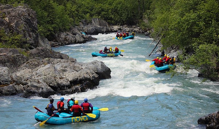 6-Mile Creek Rafting