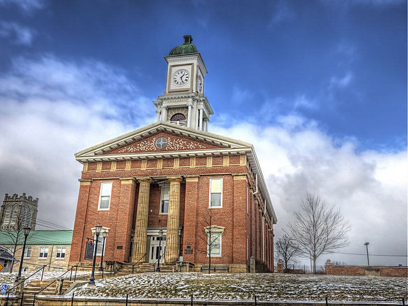 Knox County Courthouse in Mount Vernon, Ohio