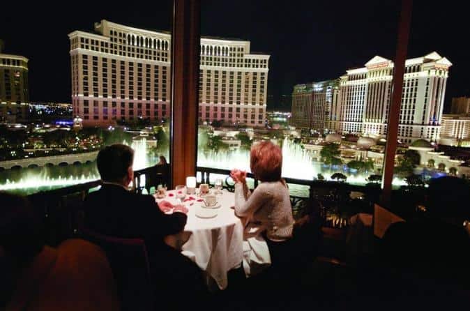 Eiffel Tower Dinner In Las Vegas
