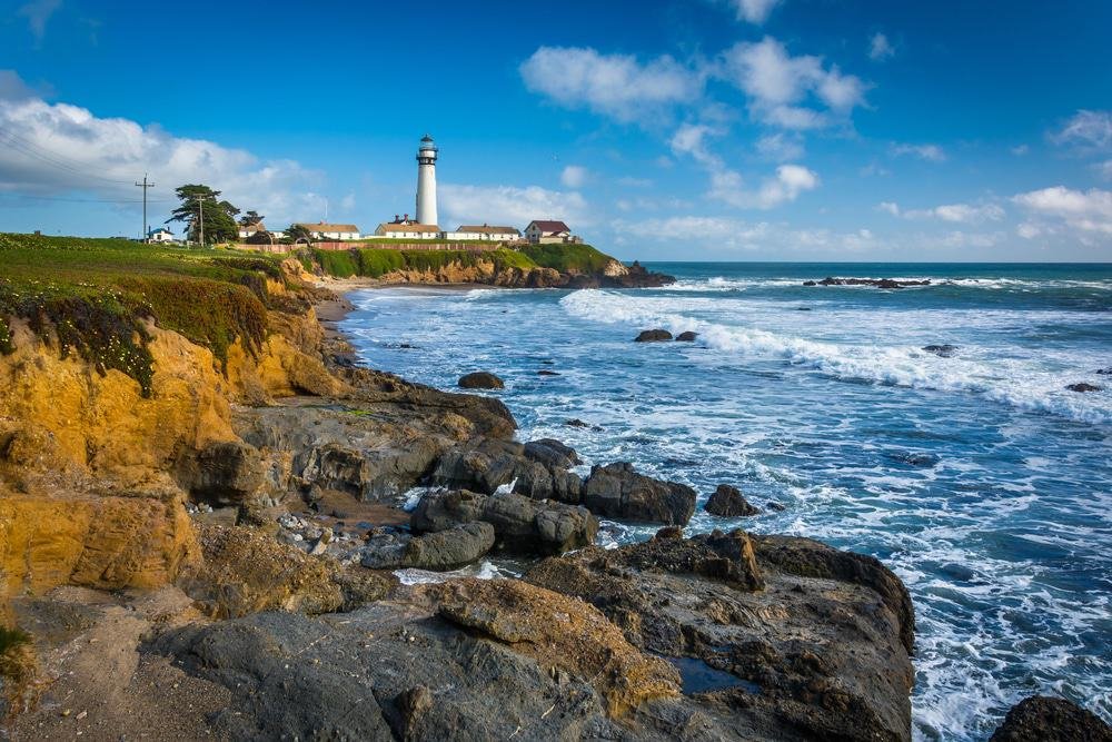 Piegon Point Lighthouse in Pescadero, California