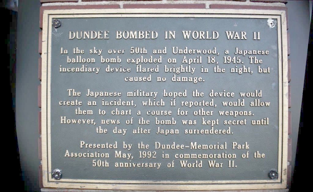 Dundee Plaque