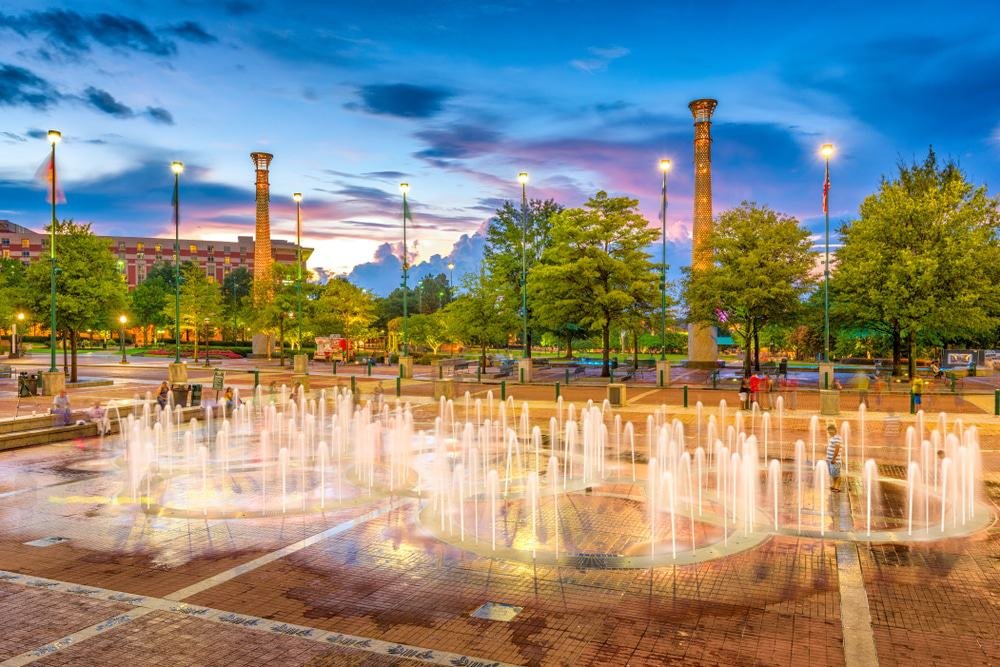 Fountain of Rings, Atlanta