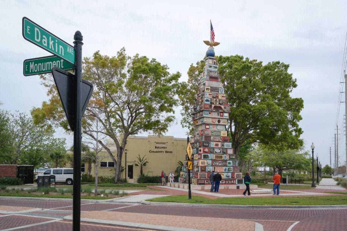 The Monument of States in Kissimmee