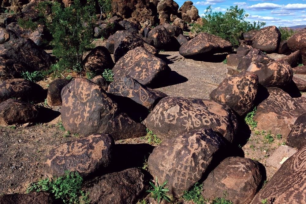 Gila Bend Painted Rock Petroglyphs
