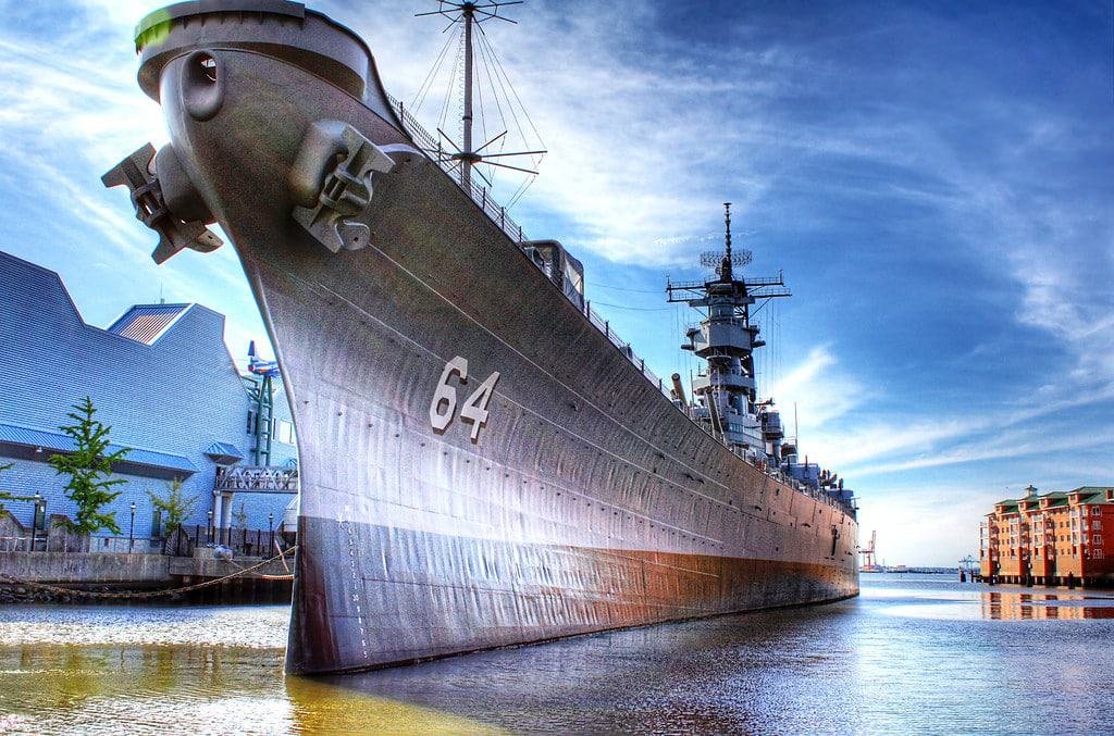 The USS Wisconsin
