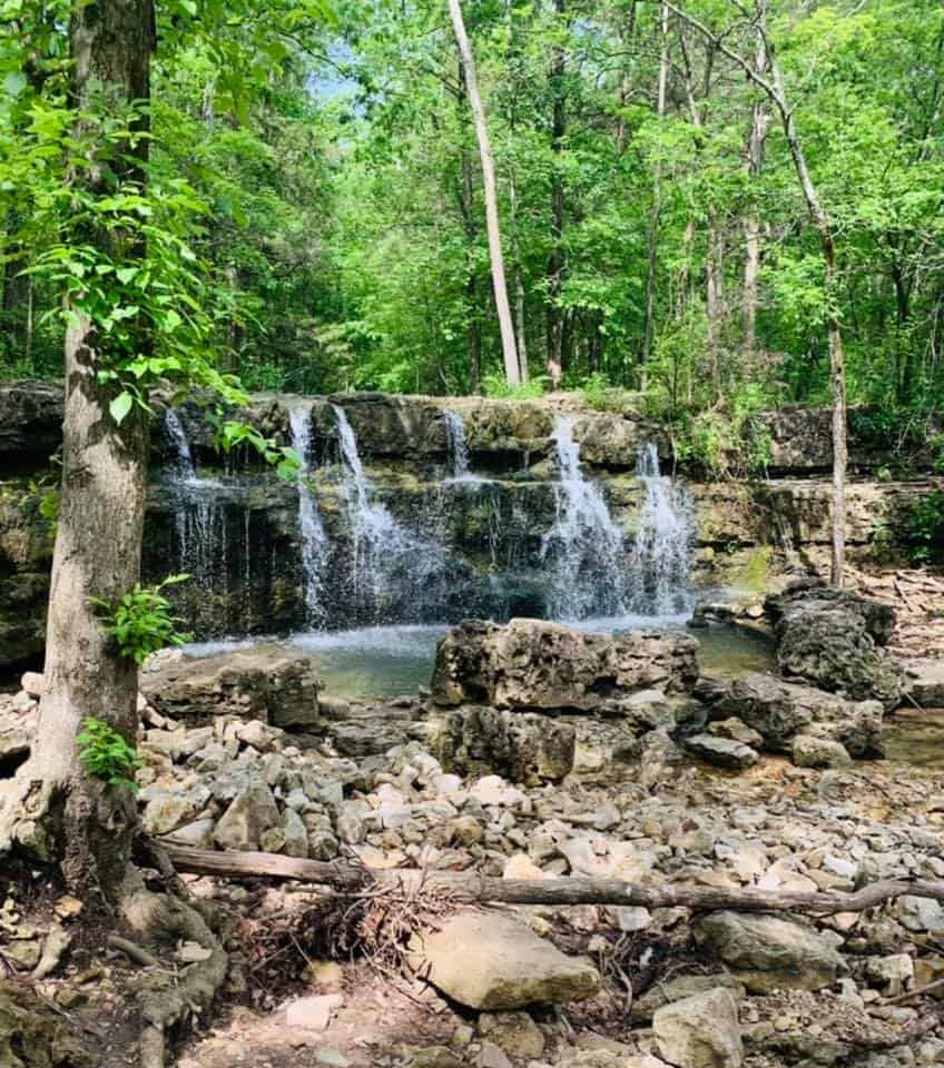 Cotton Rock Falls