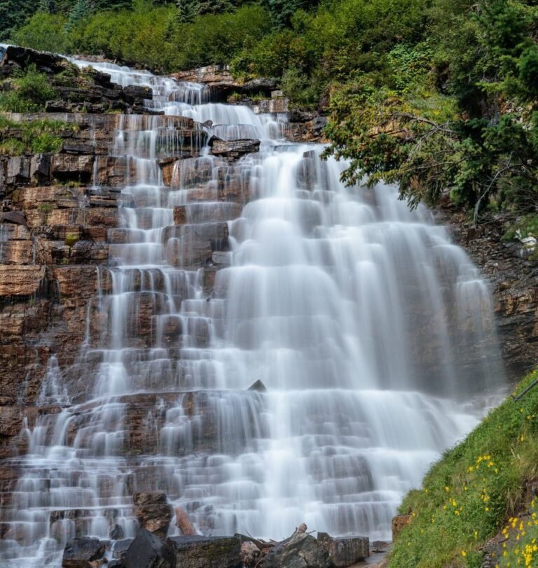 Florence Falls, Glacier National Park, Montana