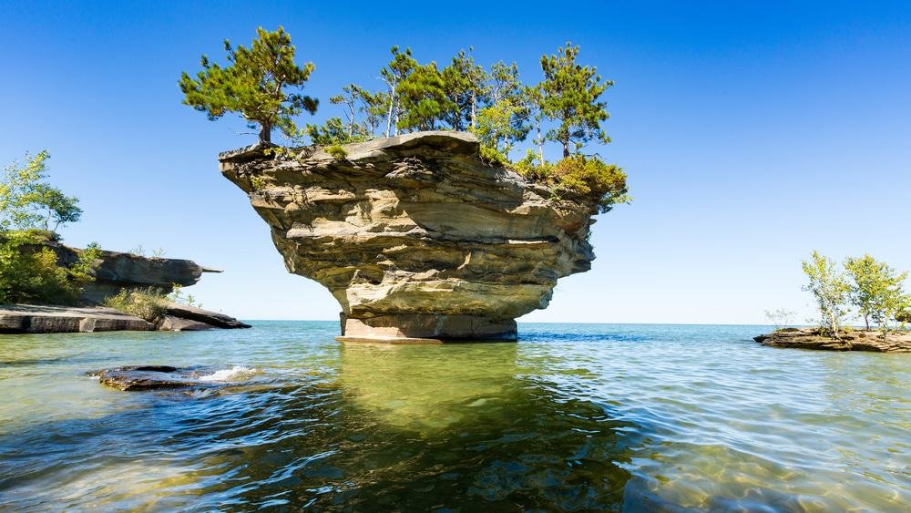 Turnip Rock, Port Austin