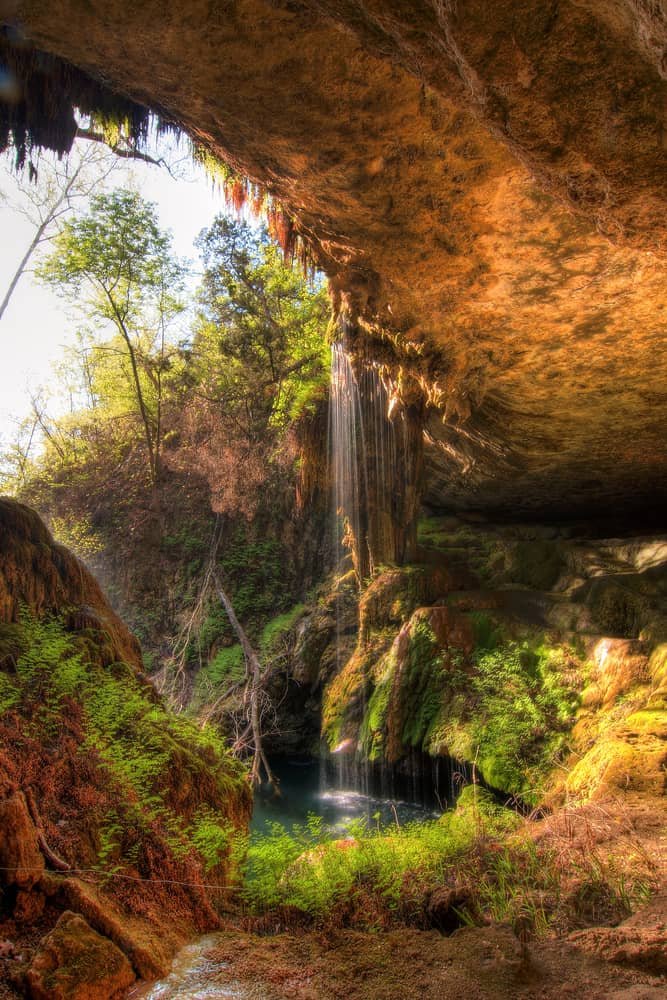Westcave Preserve Falls