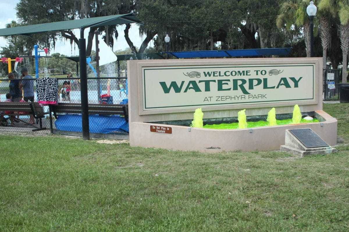 Waterplay At Zephyr Park