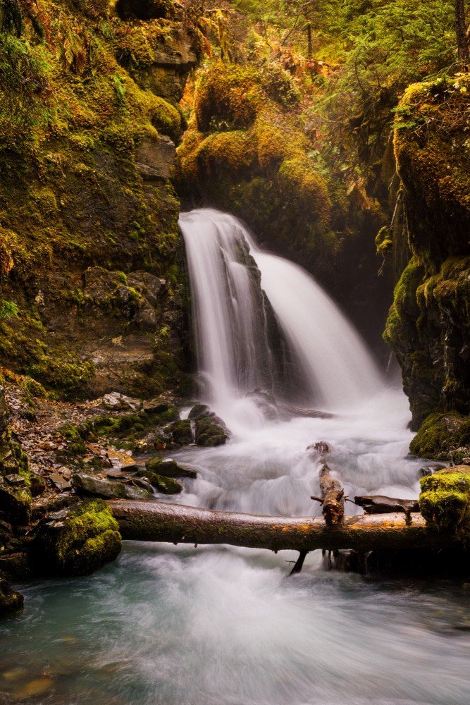 Virgin Creek Falls, Girdwood
