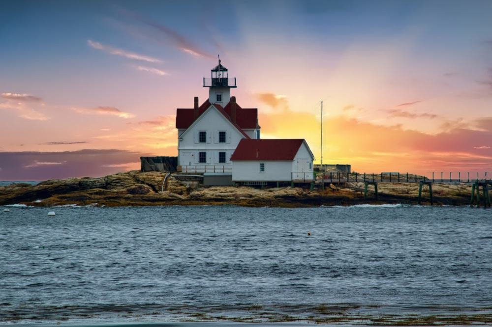 Cuckold Lighthouse, Southport, Maine