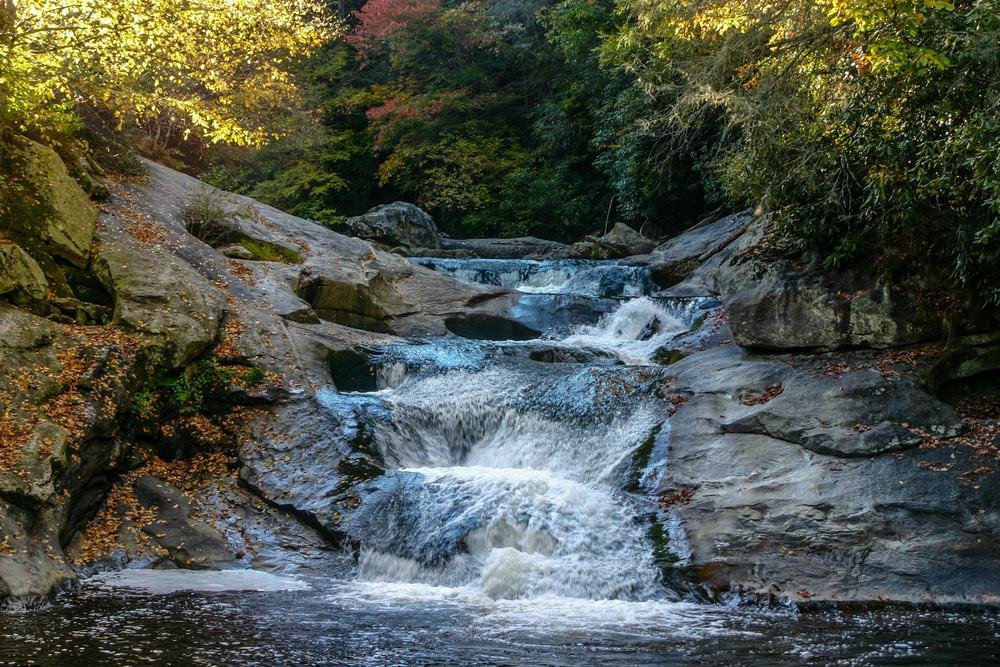 Bust Your Butt Falls, North Carolina