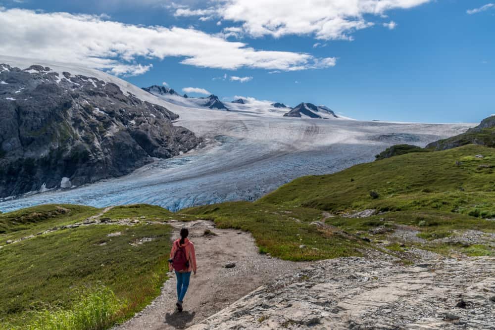 Hiking the Harding Icefield Trail