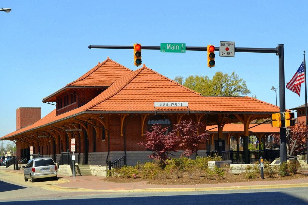 High Point Train Depot