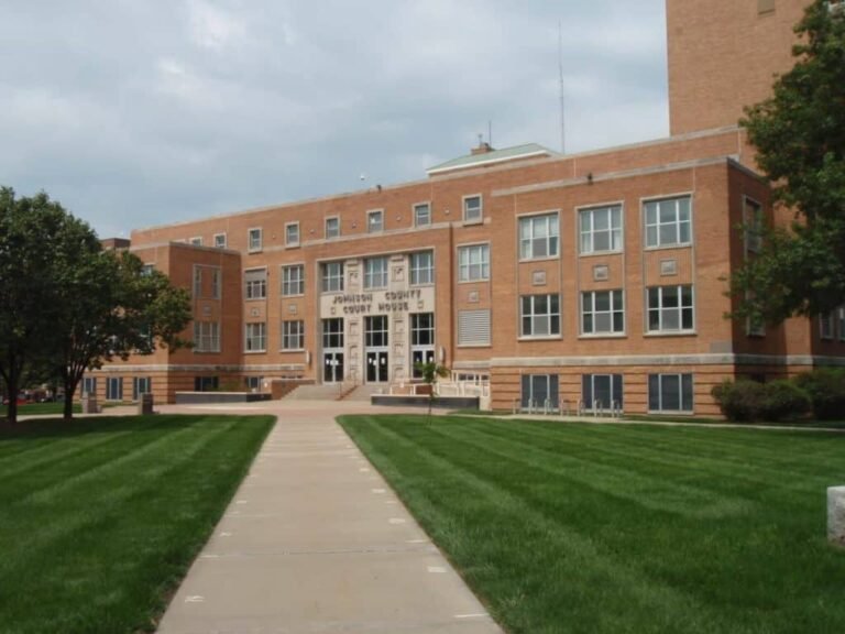 Johnson County Courthouse In Olathe, Kansas