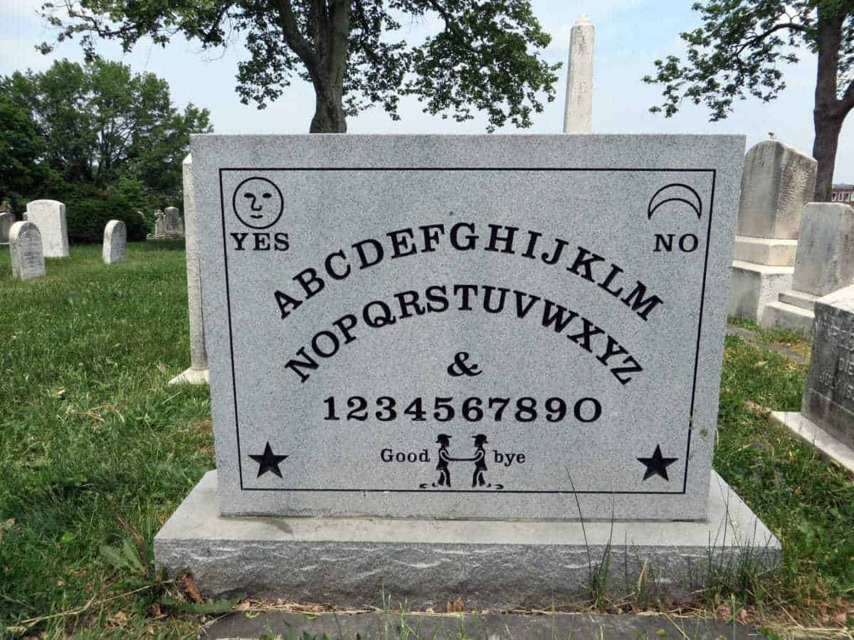 Elijah Bond's Ouija Board Grave, Baltimore