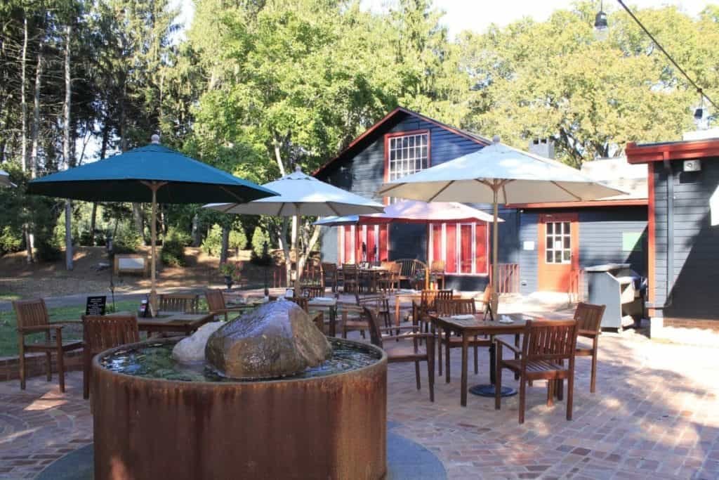 Red Geranium Restaurant Patio Area