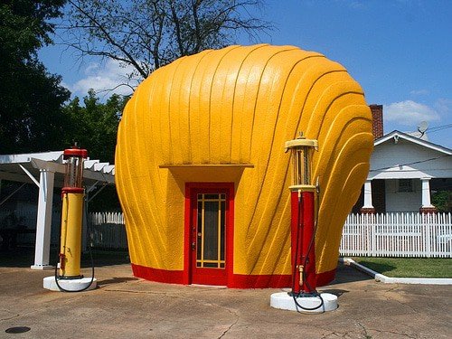 The Last Shell Oil Clamshell Station, Winston- Salem